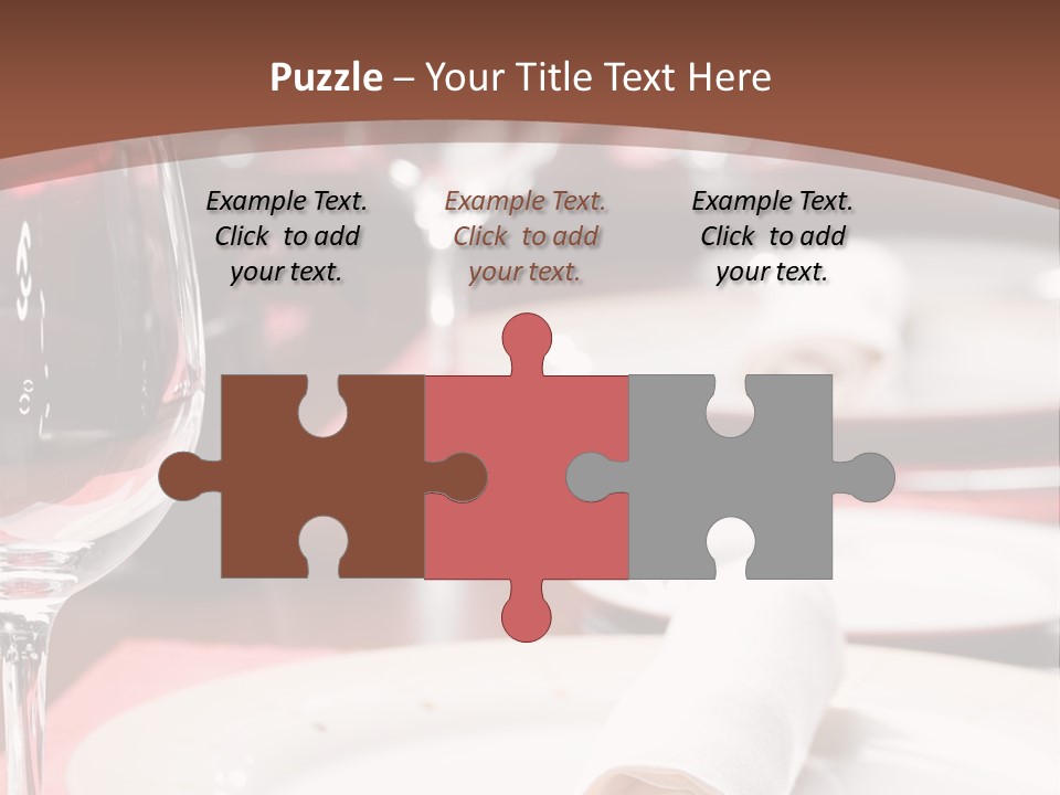 Restaurant Set PowerPoint Template