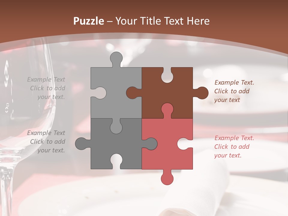 Restaurant Set PowerPoint Template