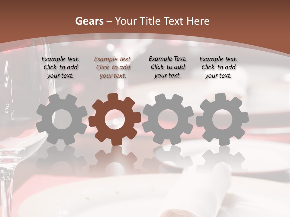 Restaurant Set PowerPoint Template