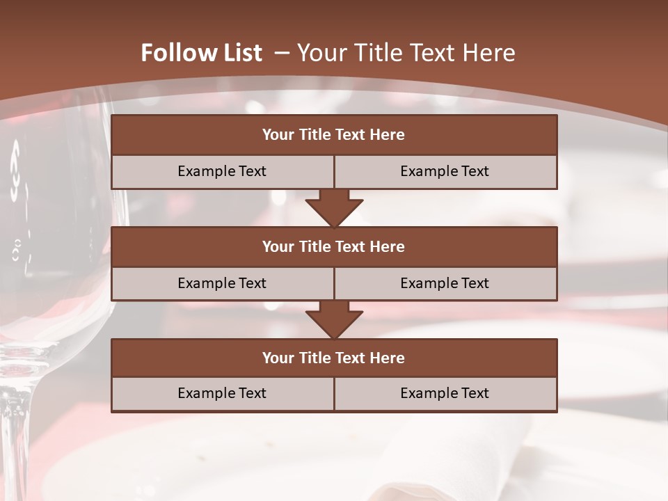 Restaurant Set PowerPoint Template