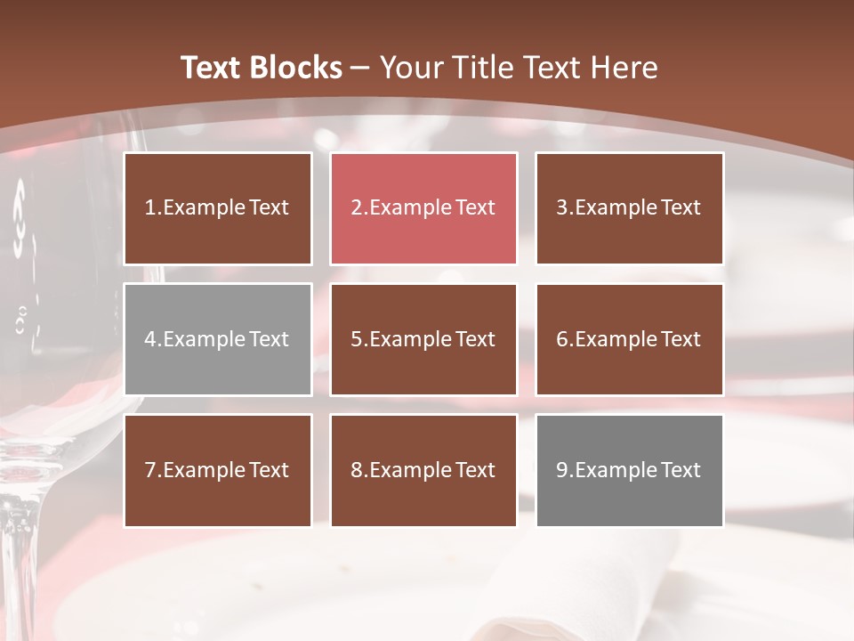 Restaurant Set PowerPoint Template