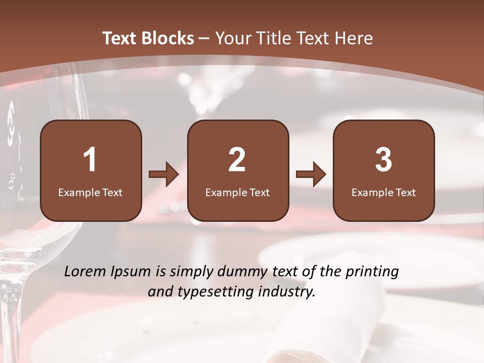 Restaurant Set PowerPoint Template