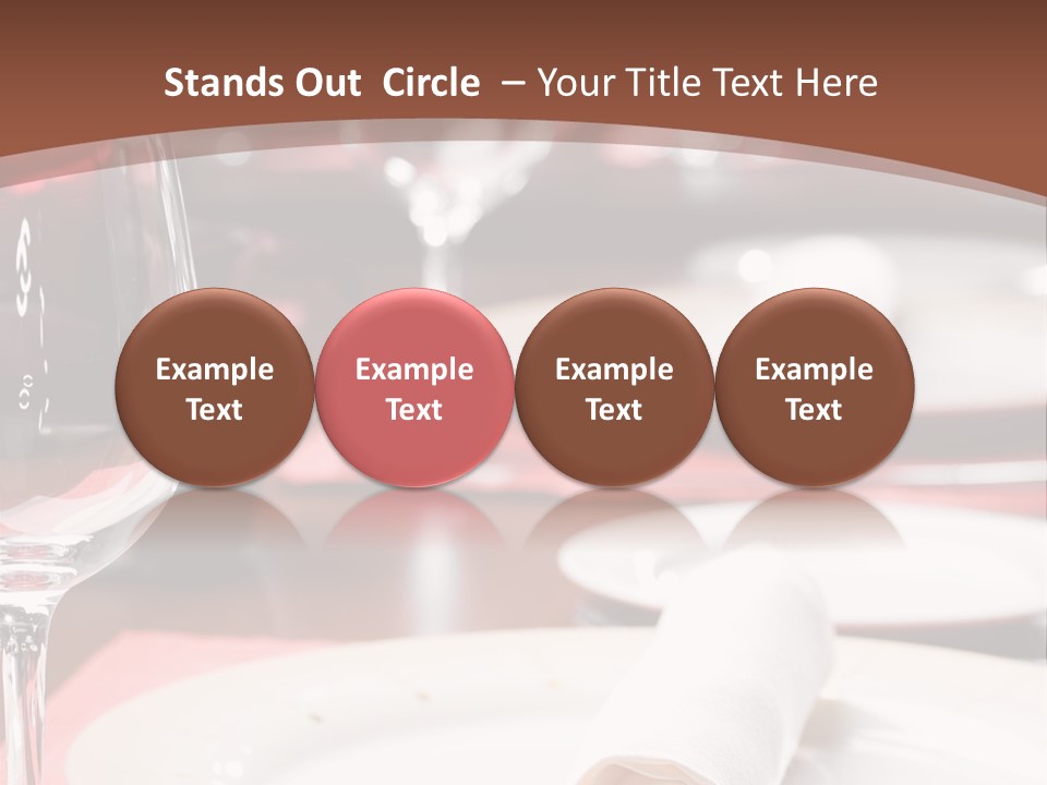 Restaurant Set PowerPoint Template