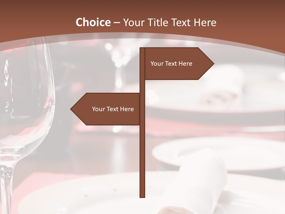Restaurant Set PowerPoint Template