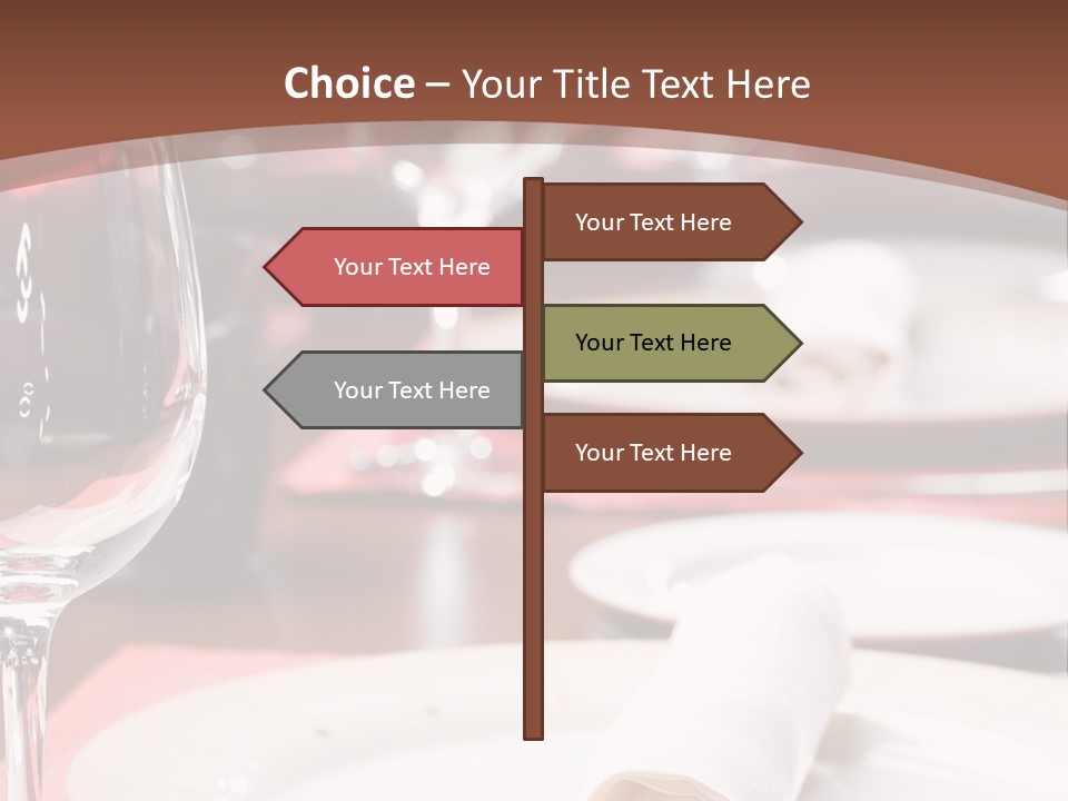Restaurant Set PowerPoint Template