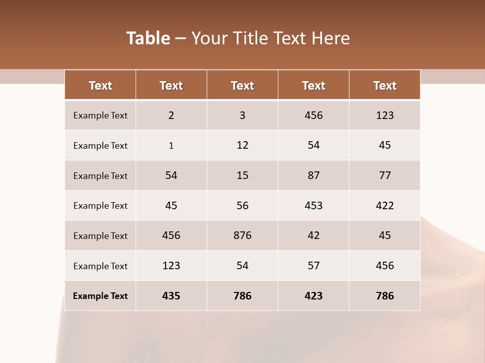 A Woman With A Towel On Her Head Is Holding Her Hand Up To Her Face PowerPoint Template