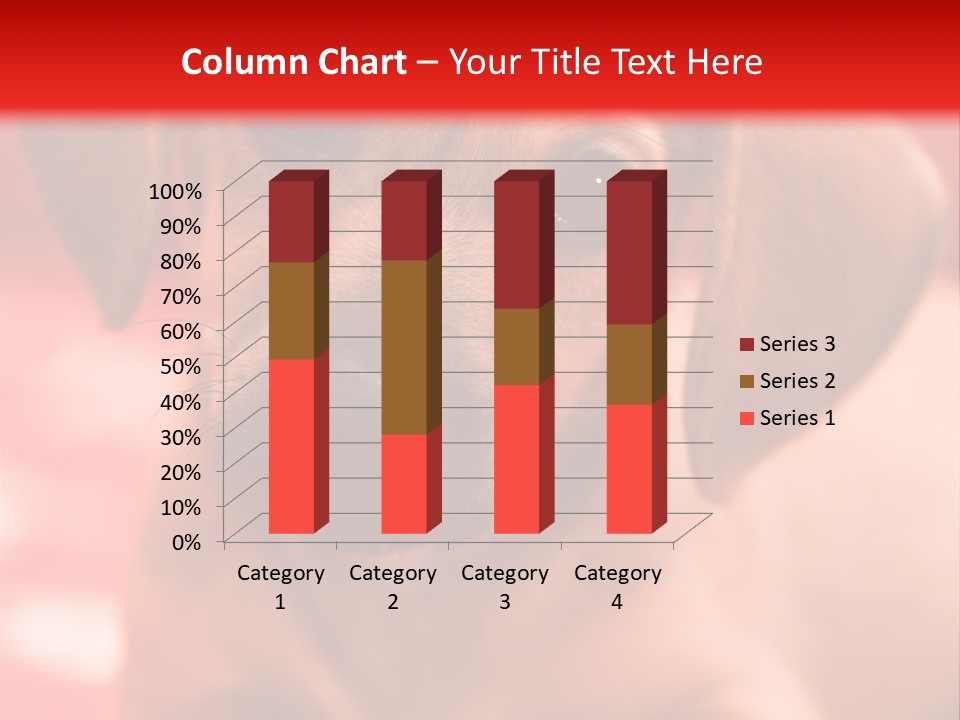 A Brown Dog Laying On Top Of A Red Blanket PowerPoint Template
