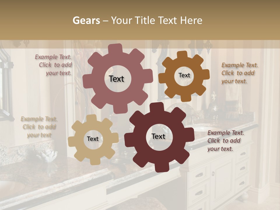 Group Of People In Sauna PowerPoint Template