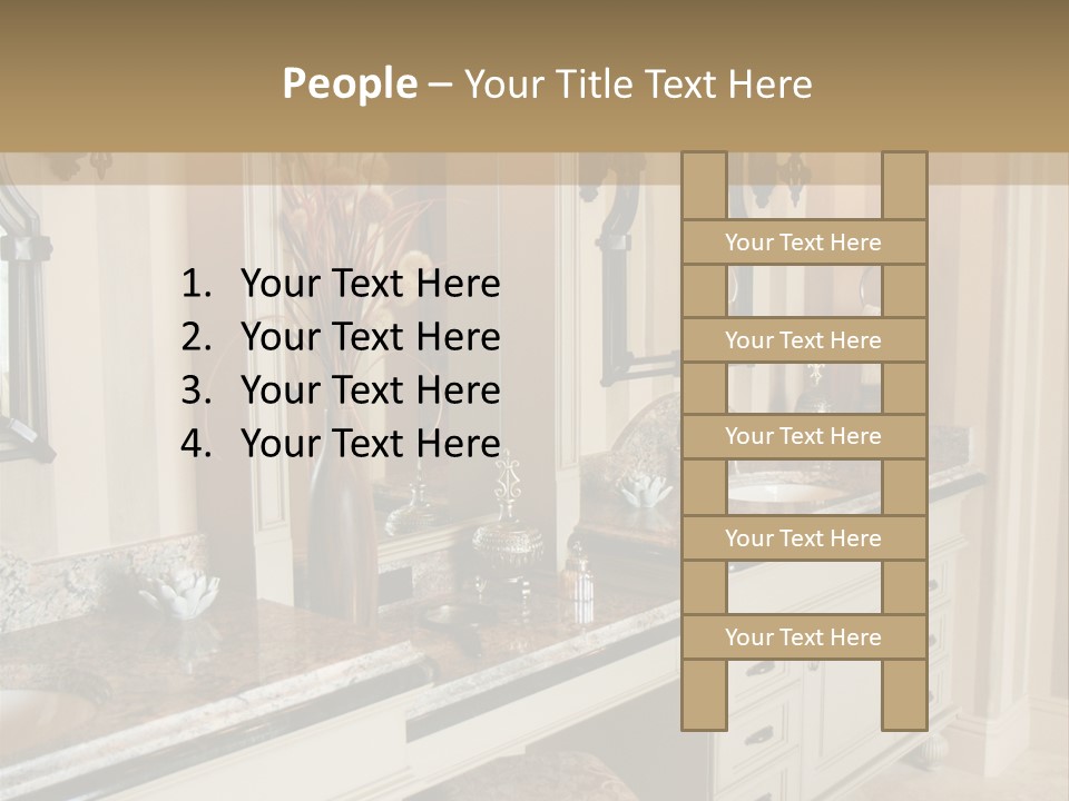 Group Of People In Sauna PowerPoint Template