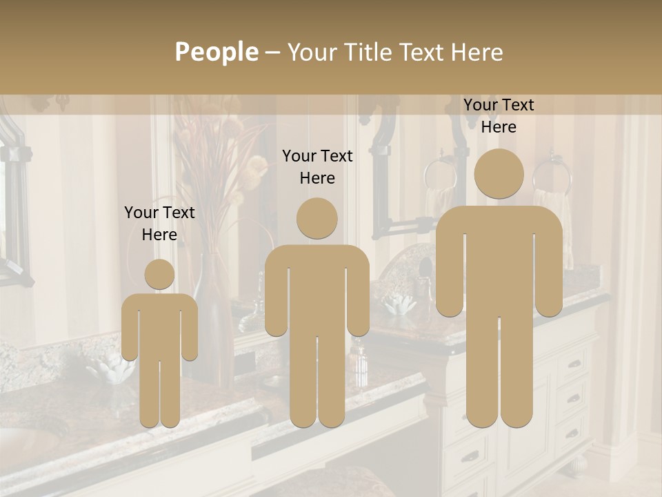 Group Of People In Sauna PowerPoint Template