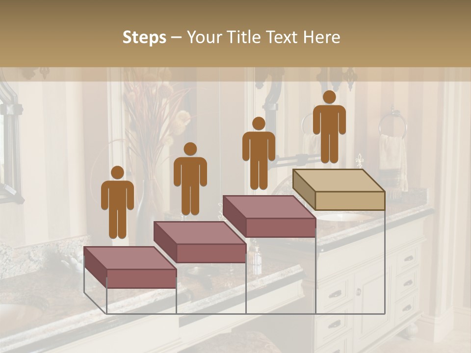 Group Of People In Sauna PowerPoint Template