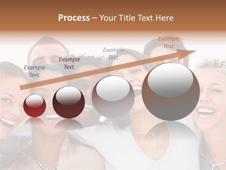 A Group Of People Standing Together With Their Mouths Open PowerPoint Template