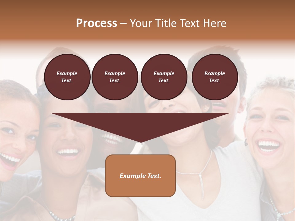 A Group Of People Standing Together With Their Mouths Open PowerPoint Template