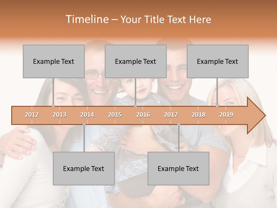 Portrait Of Beautiful Young Woman With Clean Skin Looking At Camera PowerPoint Template