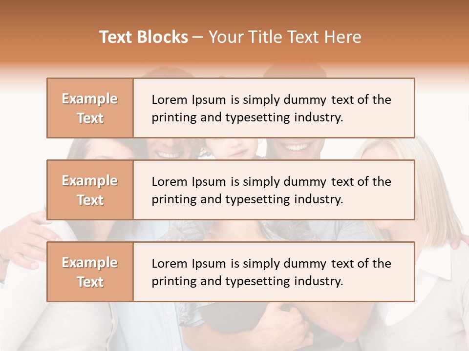 Portrait Of Beautiful Young Woman With Clean Skin Looking At Camera PowerPoint Template