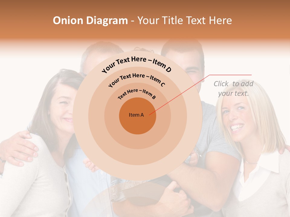 Portrait Of Beautiful Young Woman With Clean Skin Looking At Camera PowerPoint Template