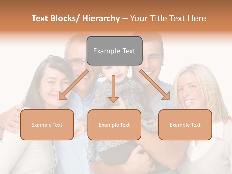 Portrait Of Beautiful Young Woman With Clean Skin Looking At Camera PowerPoint Template