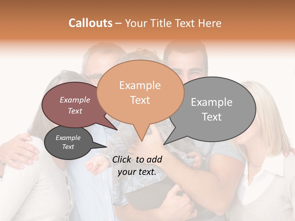 Portrait Of Beautiful Young Woman With Clean Skin Looking At Camera PowerPoint Template