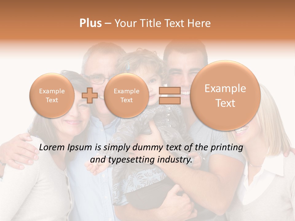 Portrait Of Beautiful Young Woman With Clean Skin Looking At Camera PowerPoint Template