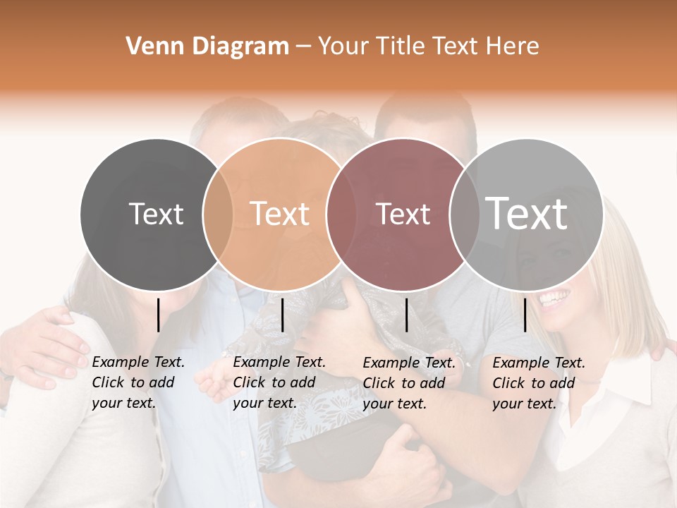 Portrait Of Beautiful Young Woman With Clean Skin Looking At Camera PowerPoint Template