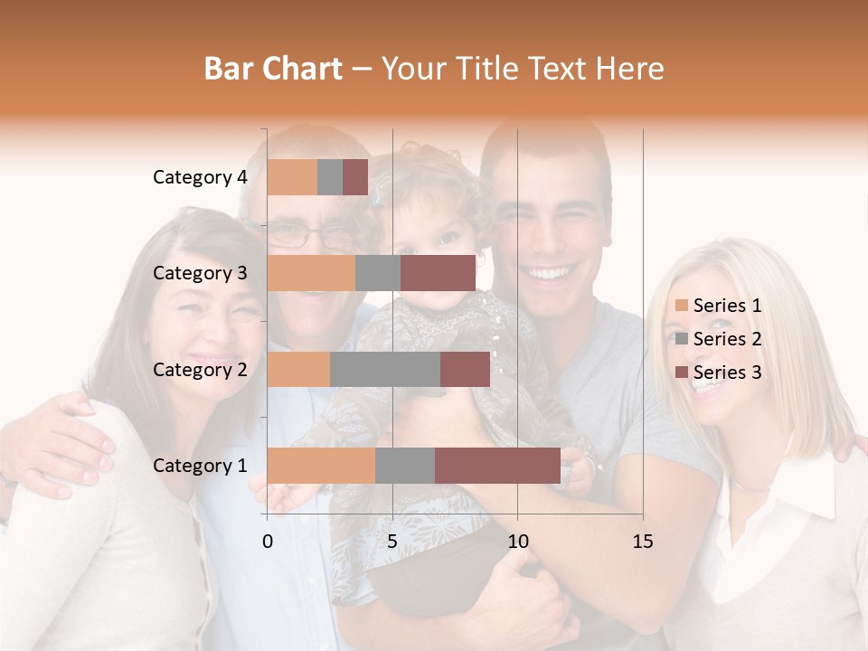 Portrait Of Beautiful Young Woman With Clean Skin Looking At Camera PowerPoint Template