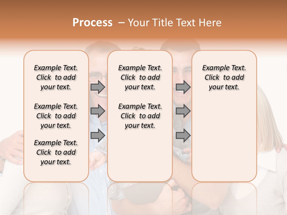 Portrait Of Beautiful Young Woman With Clean Skin Looking At Camera PowerPoint Template