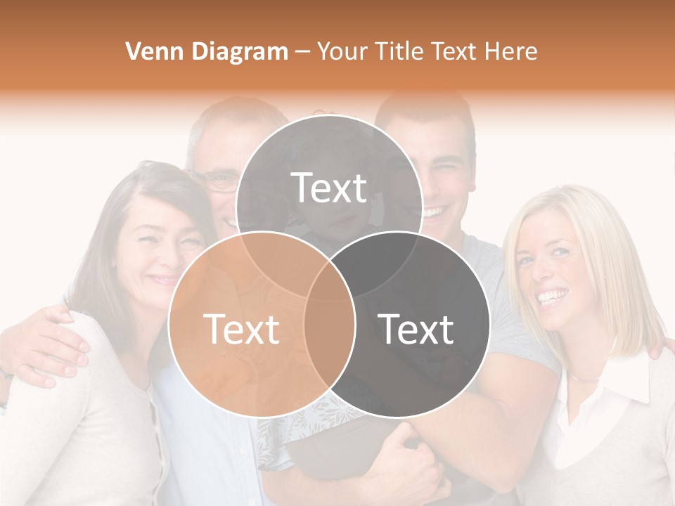 Portrait Of Beautiful Young Woman With Clean Skin Looking At Camera PowerPoint Template