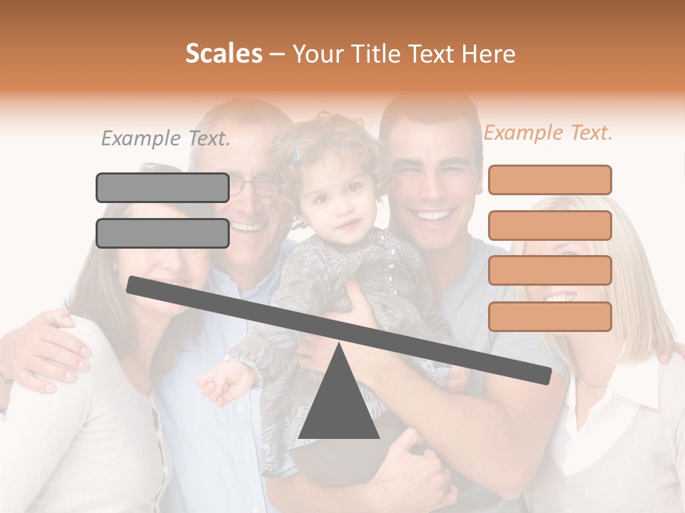 Portrait Of Beautiful Young Woman With Clean Skin Looking At Camera PowerPoint Template