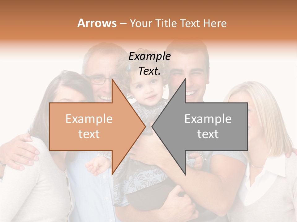 Portrait Of Beautiful Young Woman With Clean Skin Looking At Camera PowerPoint Template