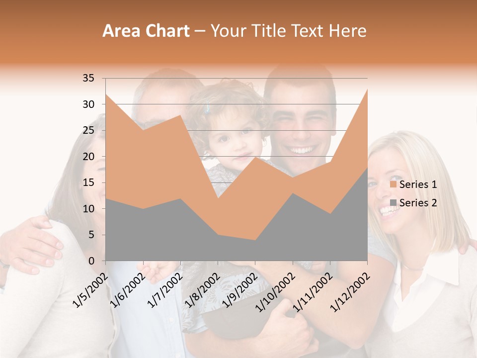 Portrait Of Beautiful Young Woman With Clean Skin Looking At Camera PowerPoint Template