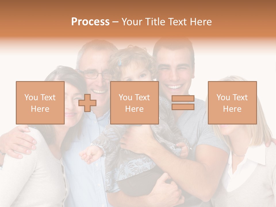 Portrait Of Beautiful Young Woman With Clean Skin Looking At Camera PowerPoint Template