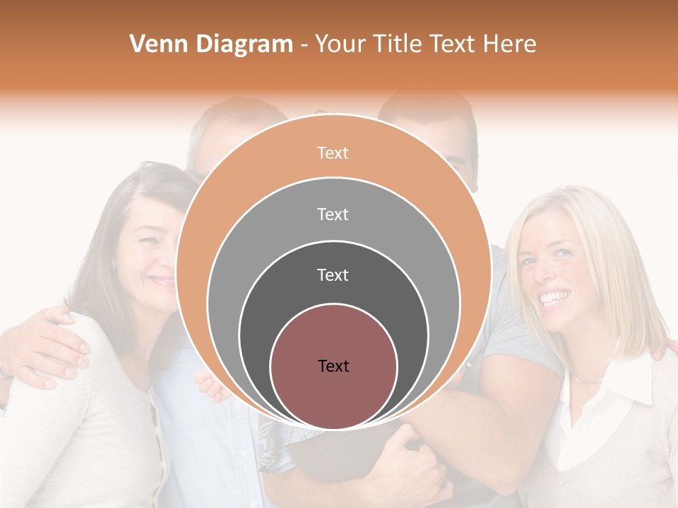 Portrait Of Beautiful Young Woman With Clean Skin Looking At Camera PowerPoint Template