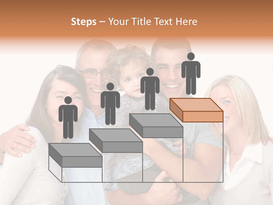 Portrait Of Beautiful Young Woman With Clean Skin Looking At Camera PowerPoint Template