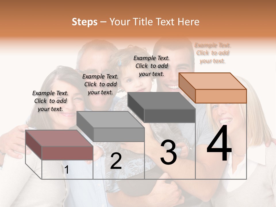 Portrait Of Beautiful Young Woman With Clean Skin Looking At Camera PowerPoint Template