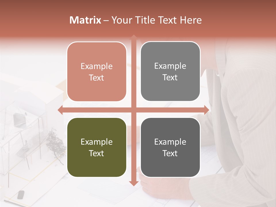 Kokeshi Japanese Doll Isolated On White. PowerPoint Template