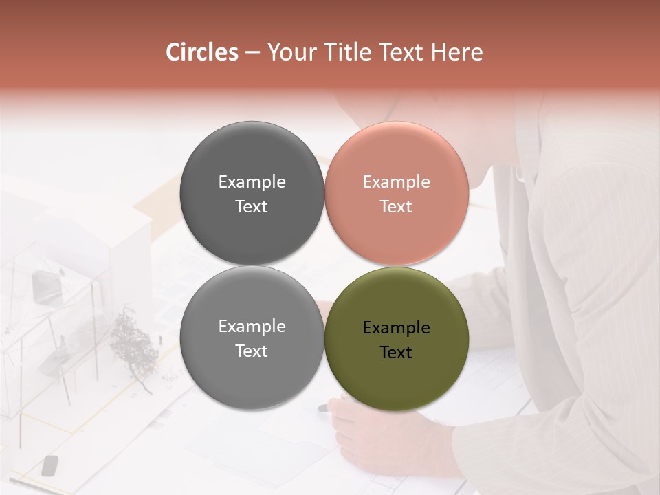 Kokeshi Japanese Doll Isolated On White. PowerPoint Template