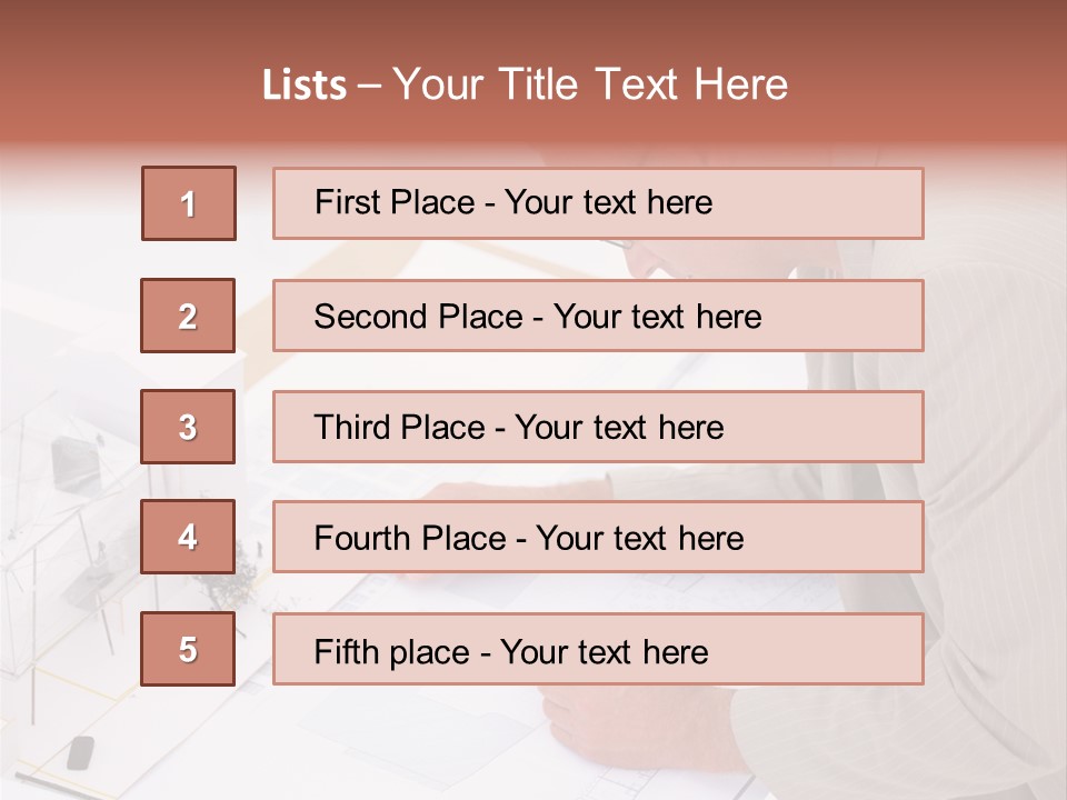 Kokeshi Japanese Doll Isolated On White. PowerPoint Template