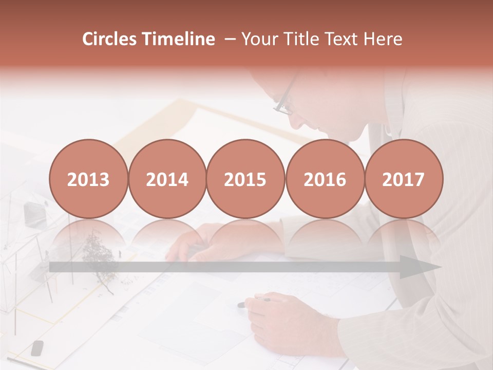 Kokeshi Japanese Doll Isolated On White. PowerPoint Template