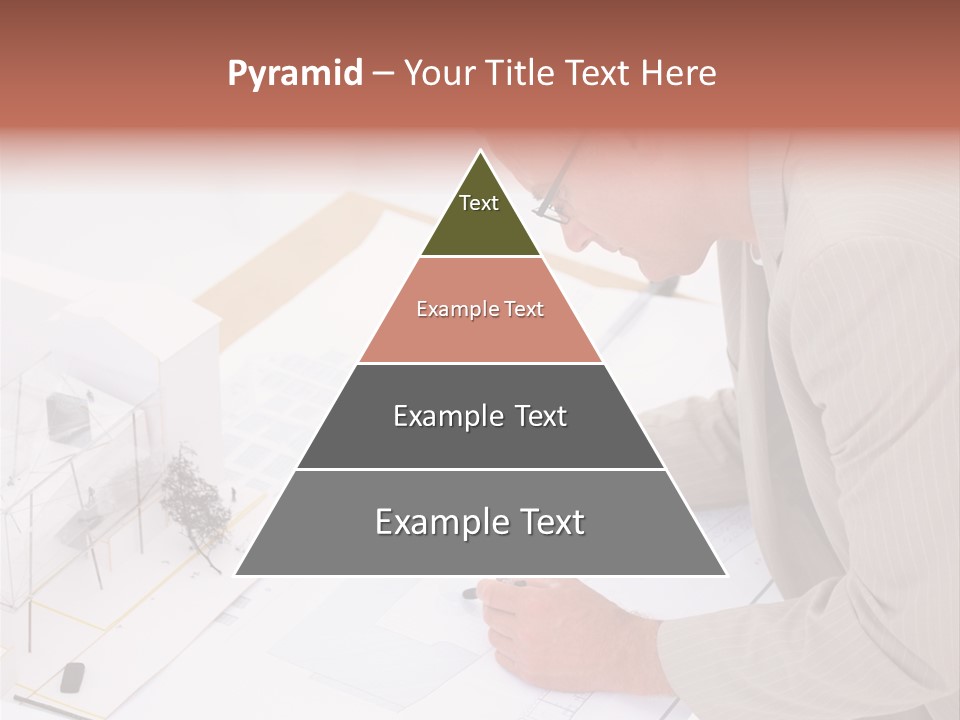 Kokeshi Japanese Doll Isolated On White. PowerPoint Template