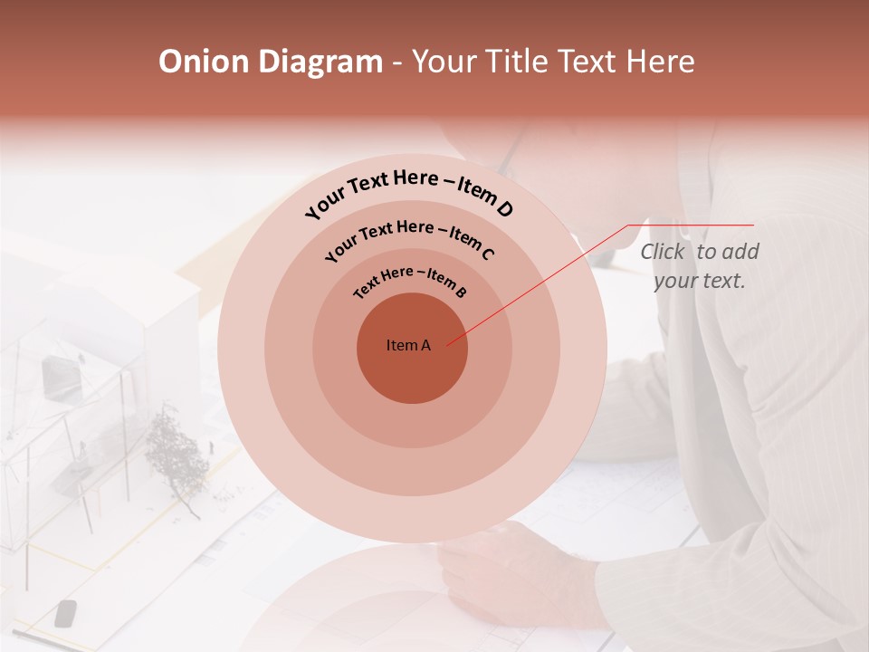 Kokeshi Japanese Doll Isolated On White. PowerPoint Template