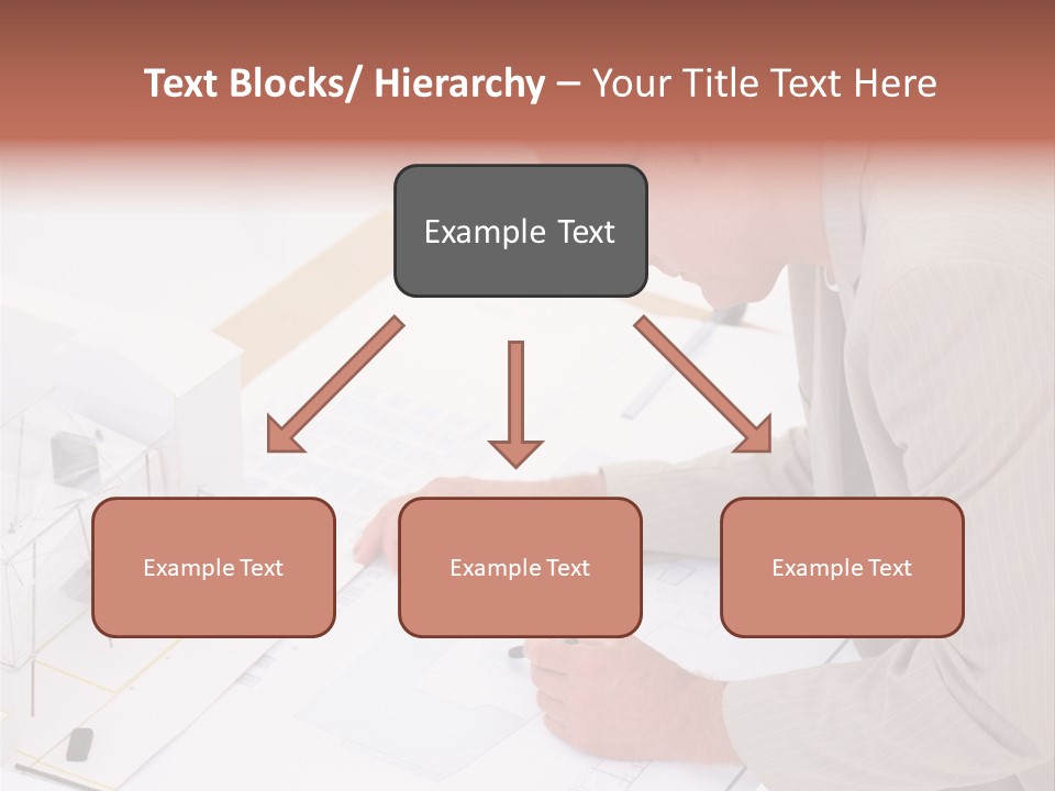 Kokeshi Japanese Doll Isolated On White. PowerPoint Template