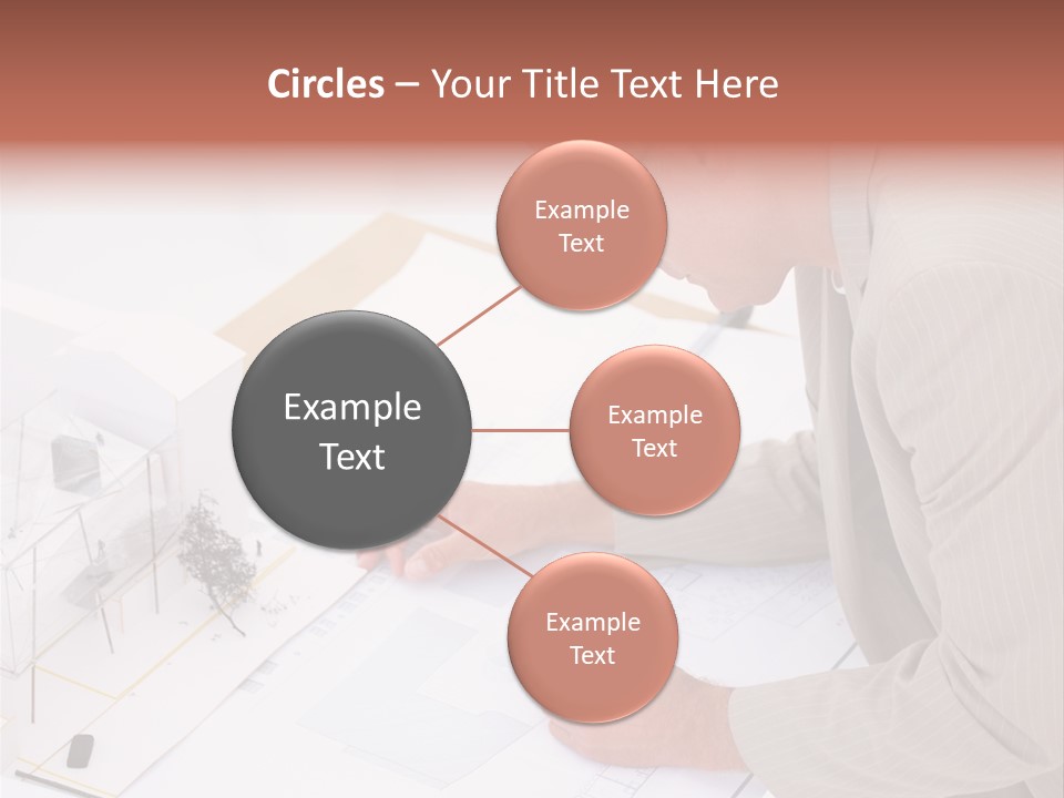 Kokeshi Japanese Doll Isolated On White. PowerPoint Template