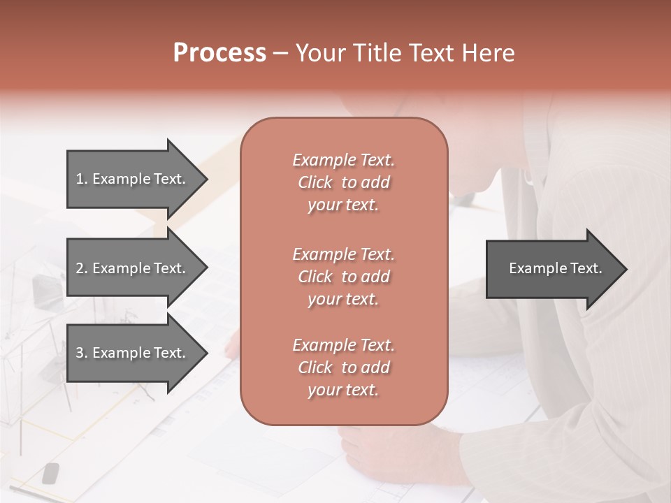 Kokeshi Japanese Doll Isolated On White. PowerPoint Template