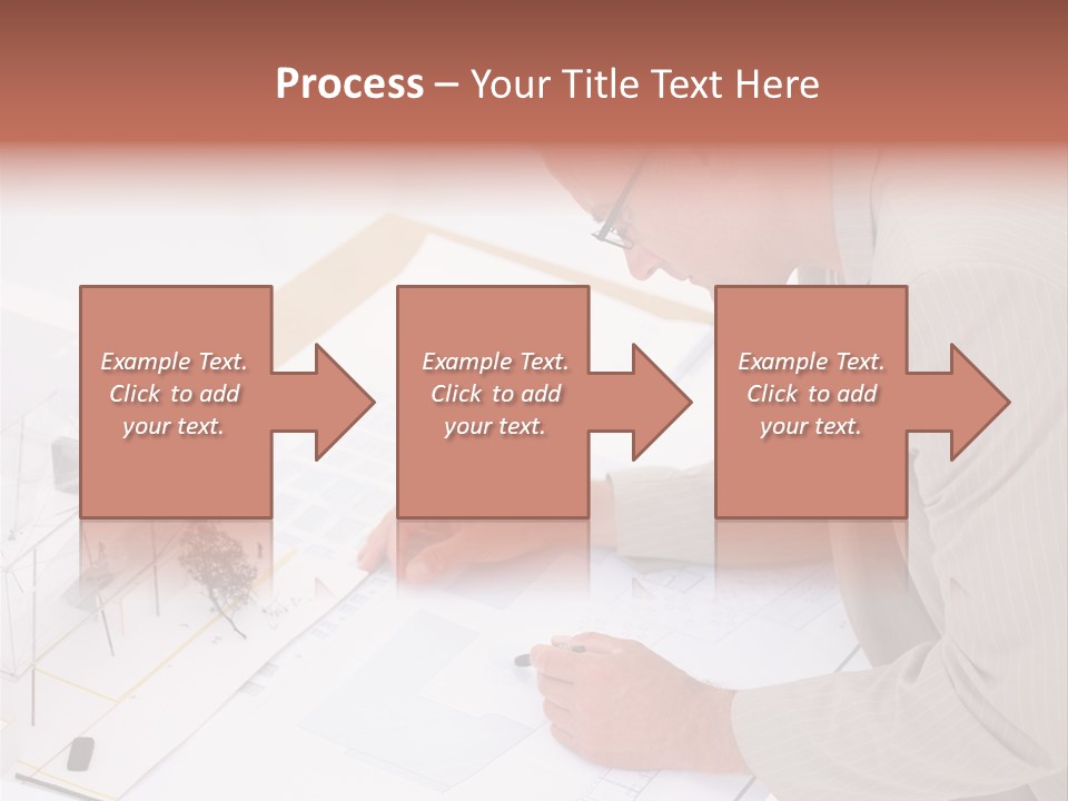 Kokeshi Japanese Doll Isolated On White. PowerPoint Template