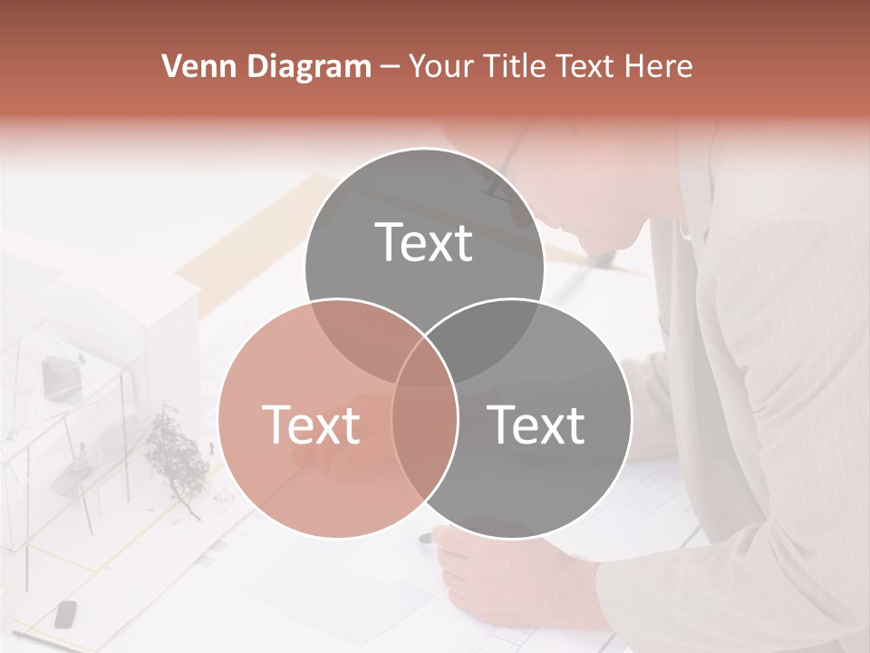 Kokeshi Japanese Doll Isolated On White. PowerPoint Template