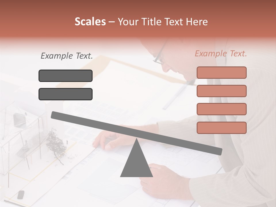 Kokeshi Japanese Doll Isolated On White. PowerPoint Template