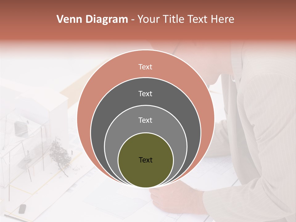 Kokeshi Japanese Doll Isolated On White. PowerPoint Template