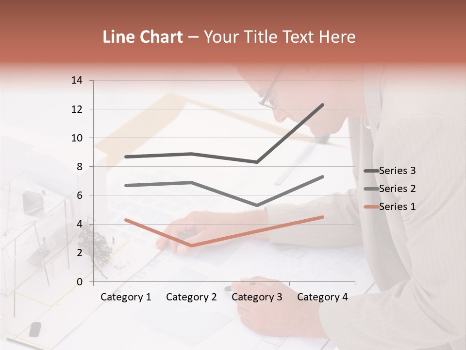 Kokeshi Japanese Doll Isolated On White. PowerPoint Template