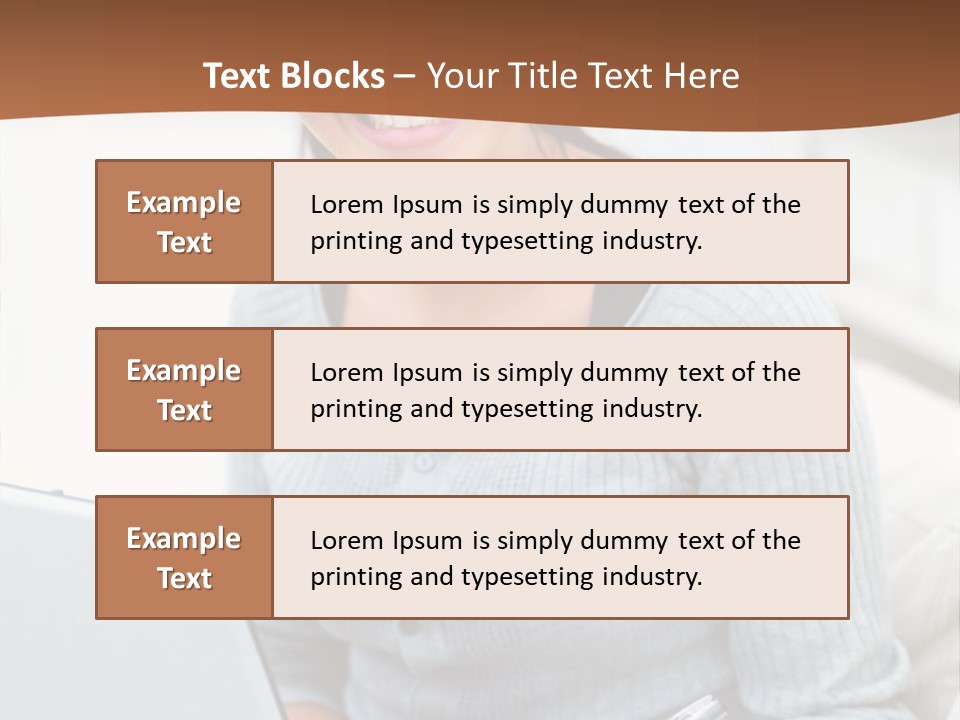 Cute Happy Baby Boy Smiling On Green Background PowerPoint Template