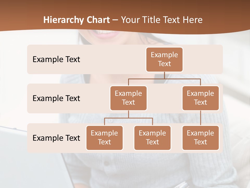 Cute Happy Baby Boy Smiling On Green Background PowerPoint Template